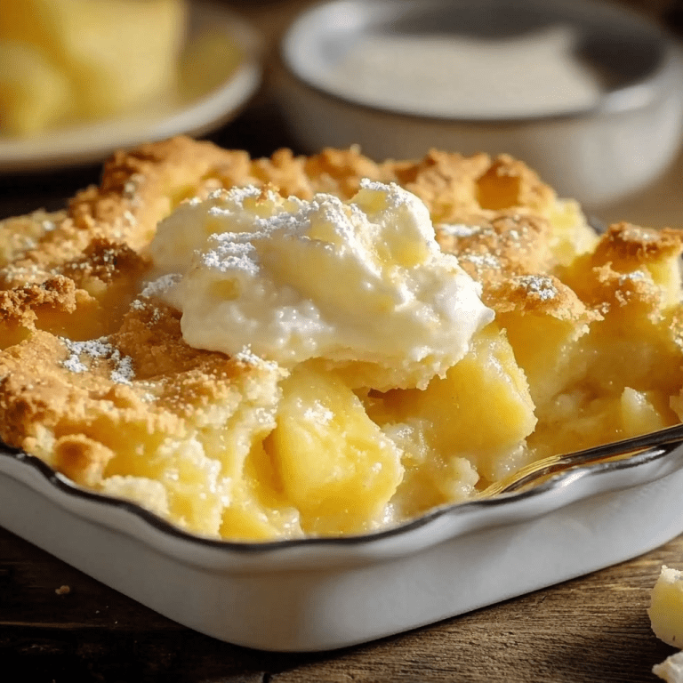 Pineapple Cobbler