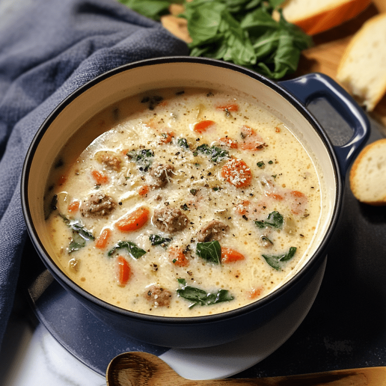 Creamy Italian Sausage Soup