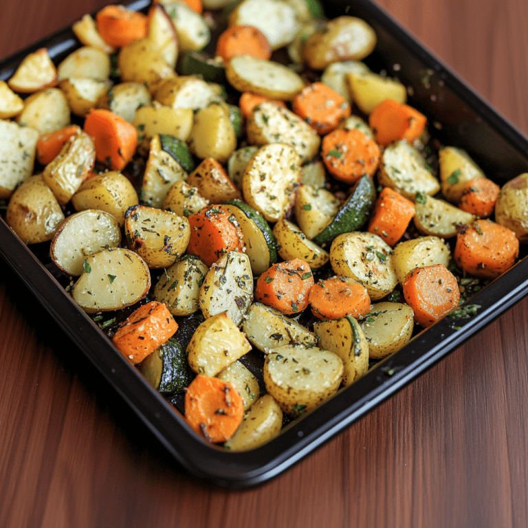 Roasted Baby Potatoes and Vegetables