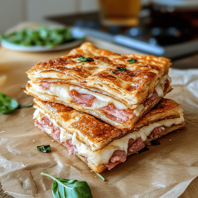 Italian Crescent Roll Sandwich Bake