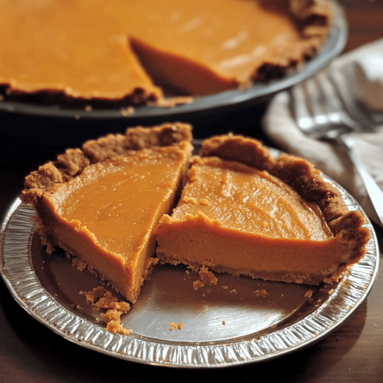Sweet Potato Pie with a Butter Glaze