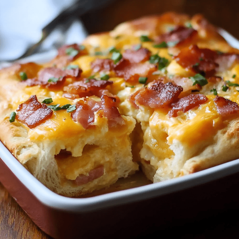 Biscuit Breakfast Casserole