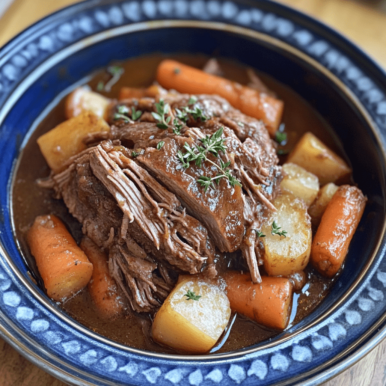 Slow Cooker Pot Roast