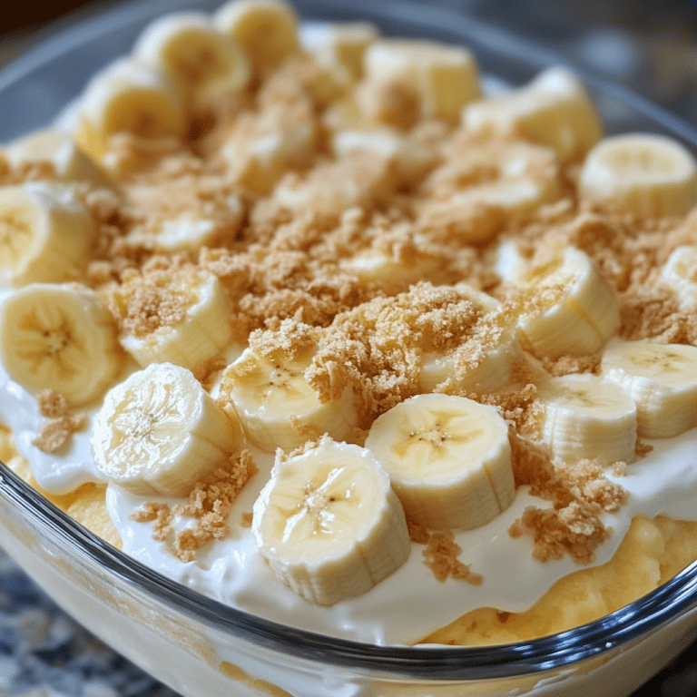 Classic Banana Pudding with Meringue Topping