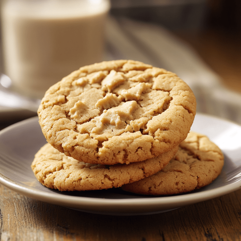 Classic Peanut Butter Cookies