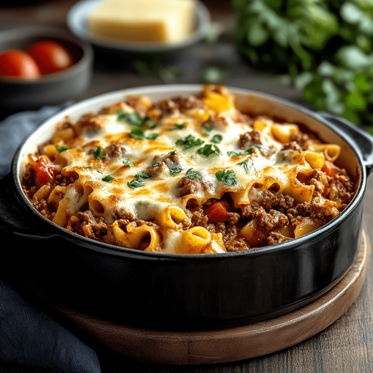 Beef Lombardi Casserole