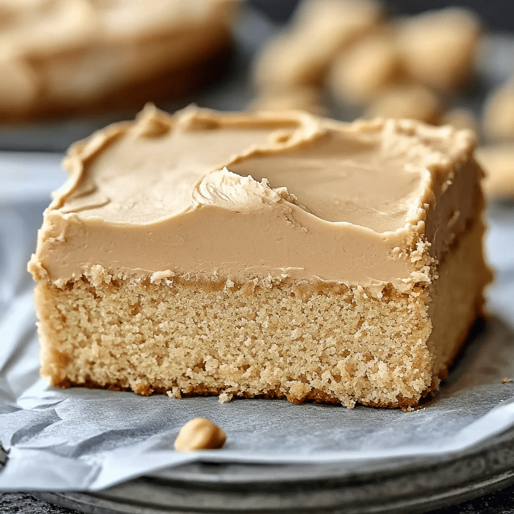 Peanut Butter Sheet Cake