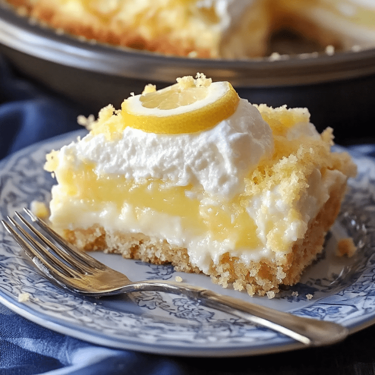 4-Ingredient Lemon Cream Cheese Dump Cake