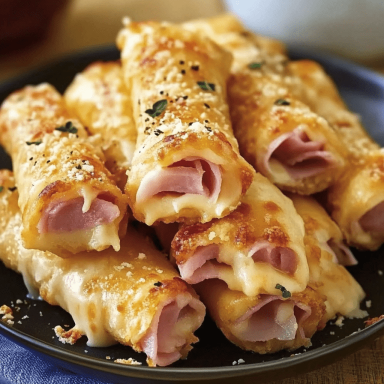Ham and Cheese Puff Pastry Sticks