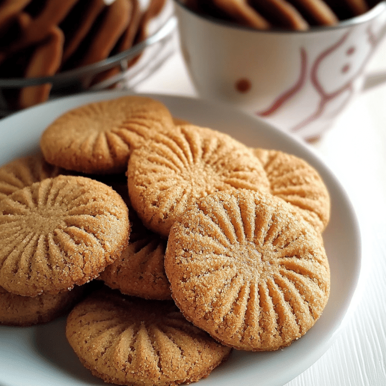 Ginger Molasses Cookies