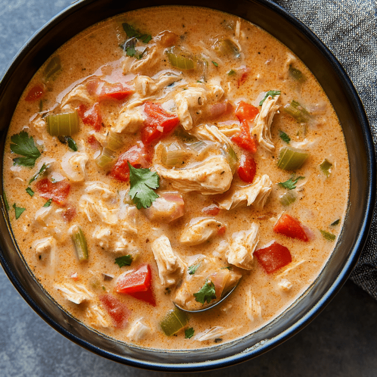 Creamy Cajun Chicken Soup