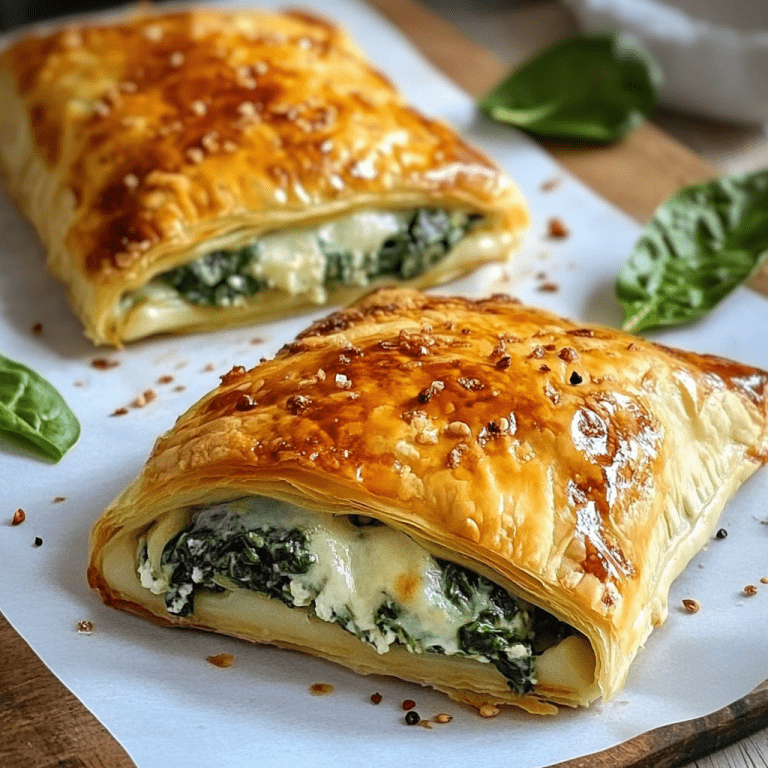 Spinach Stuffed Pastries