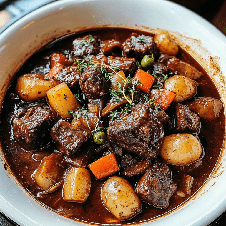 Beef Bourguignon