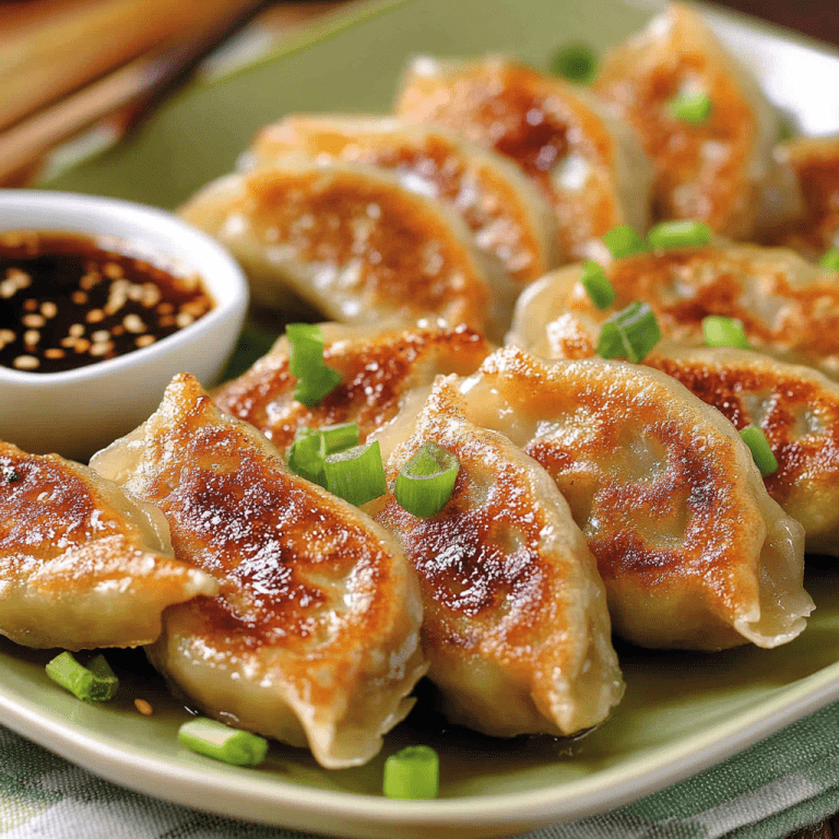Sweet Pork Fried Dumplings
