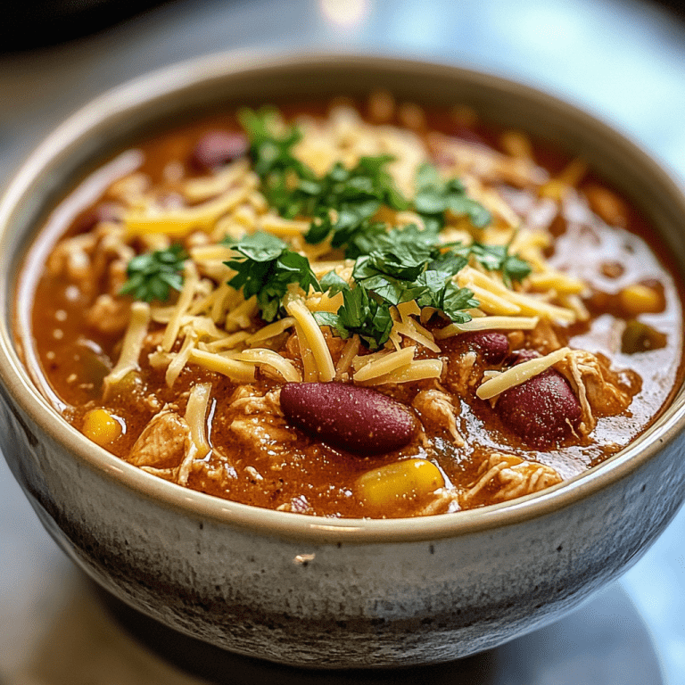 Slow Cooker Chicken Chili