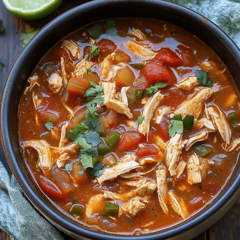 Chicken Fajita Soup
