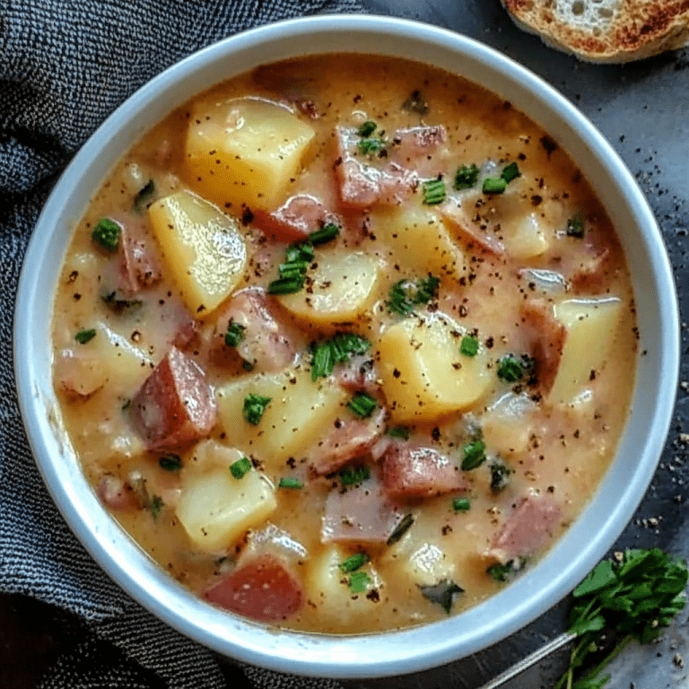 Kielbasa Soup with Potatoes