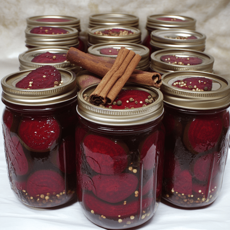 Preserved Pickled Beets