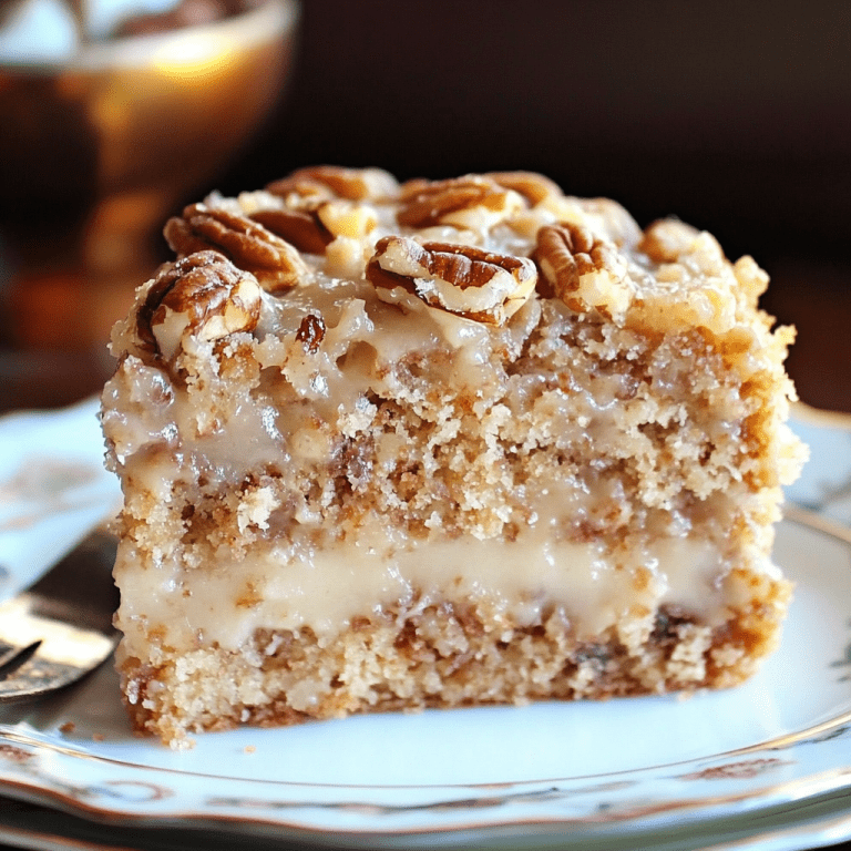 Pecan Praline Cake