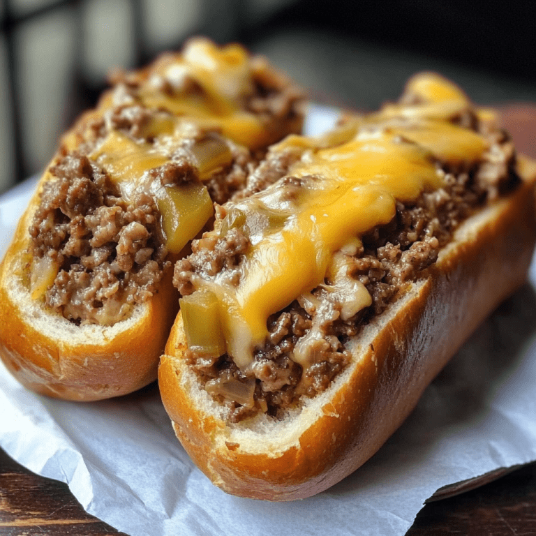 Philly Cheesesteak Sloppy Joes