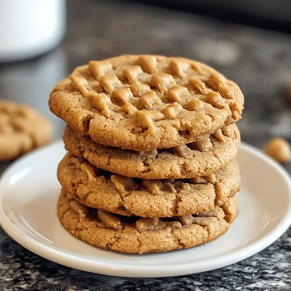 Air Fryer Peanut Butter Cookies