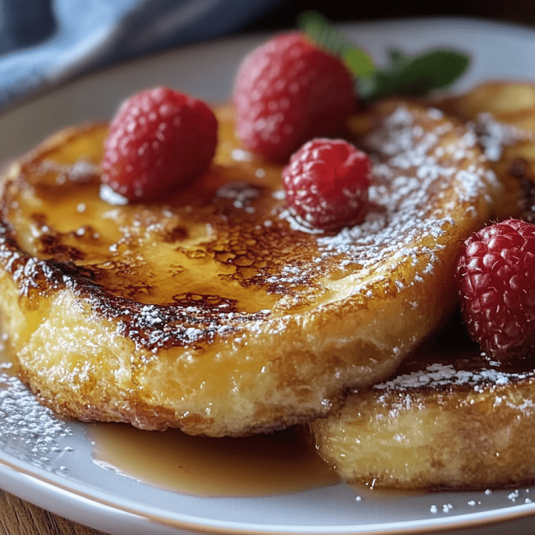 Crème Brûlée French Toast