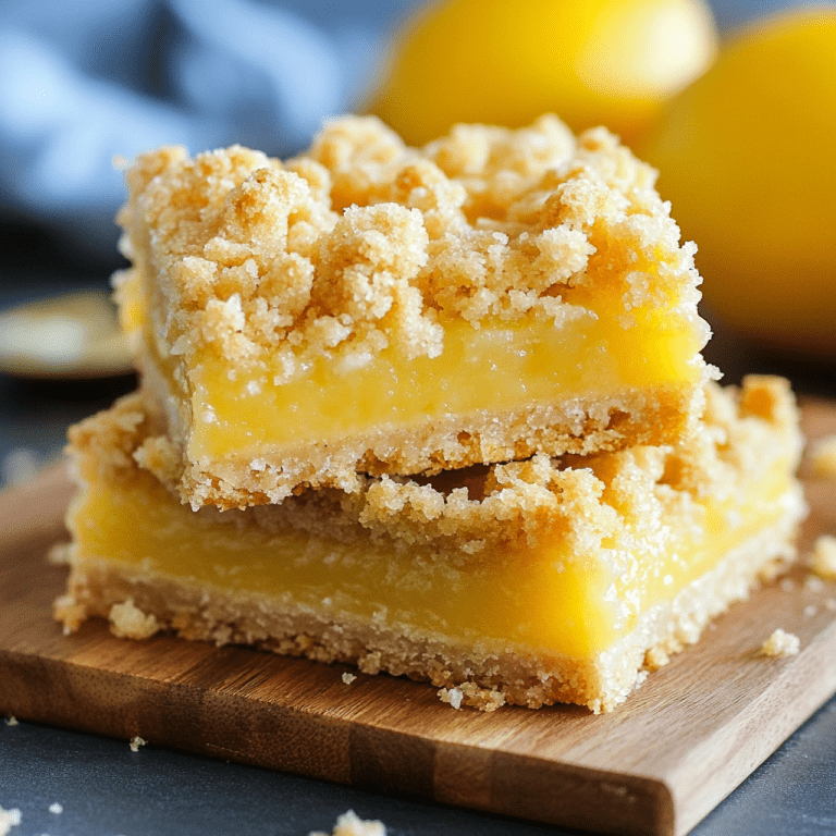 Lemon Crumb Bars