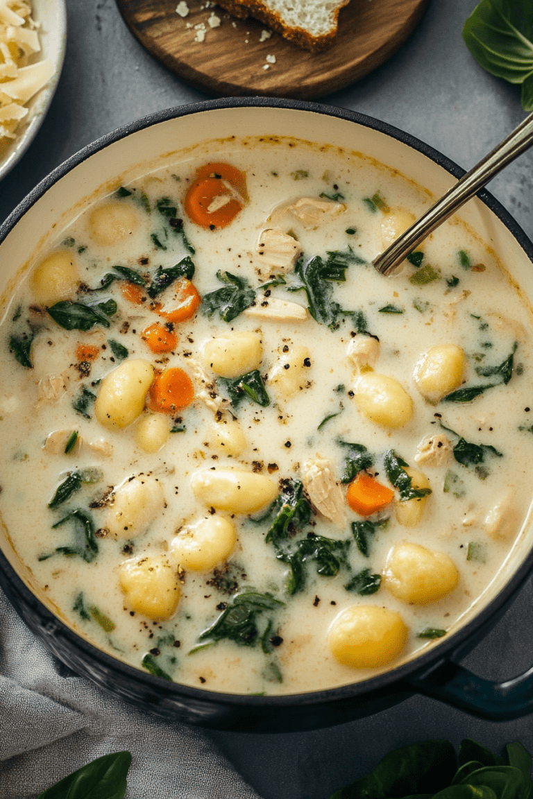 Chicken Gnocchi Soup