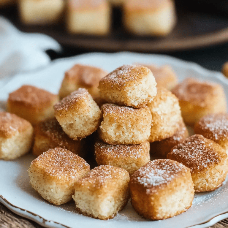 Cinnamon Sugar Biscuit Bites