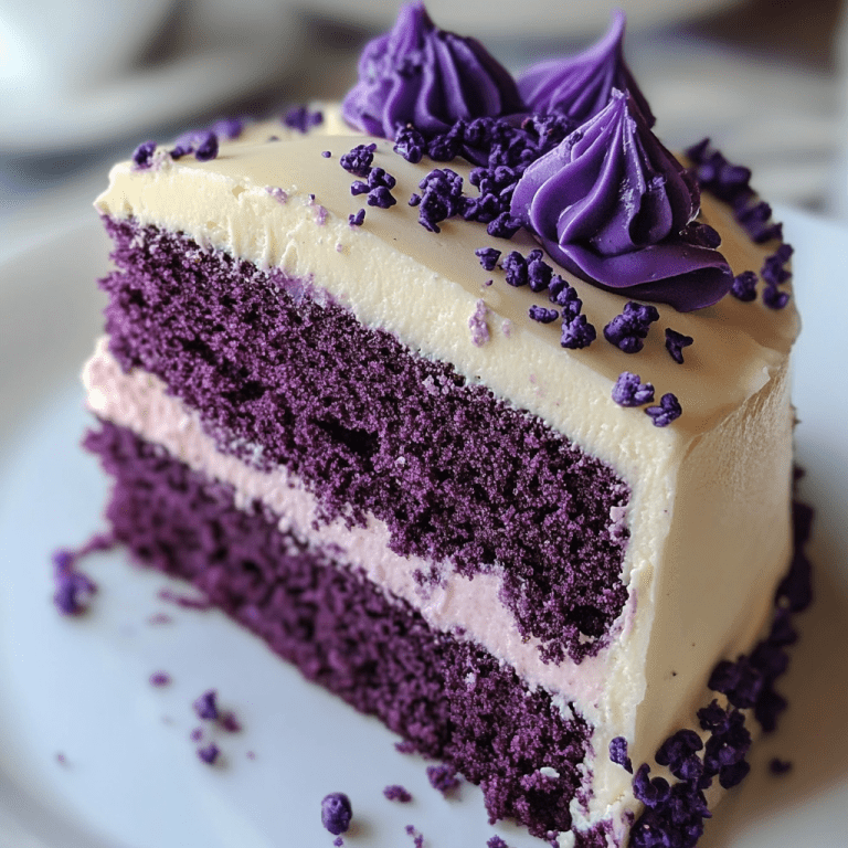 Purple Velvet Cake