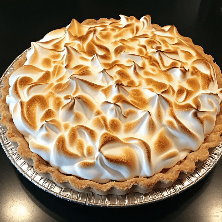 Magic Lemon Pie