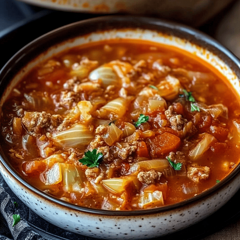 Cabbage Roll Soup