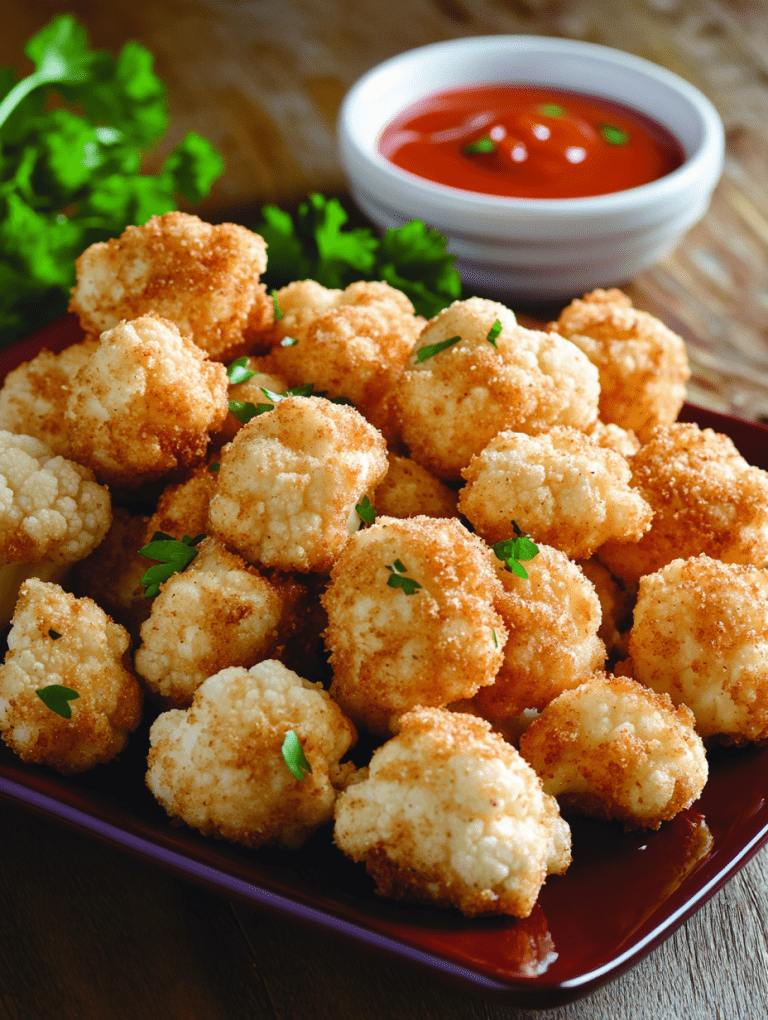 Crispy Cauliflower Bites