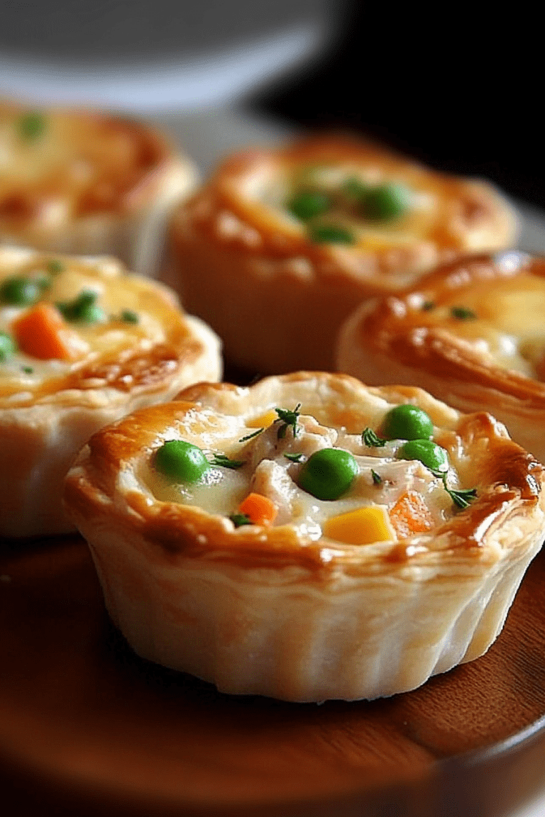 Mini Chicken Pot Pies