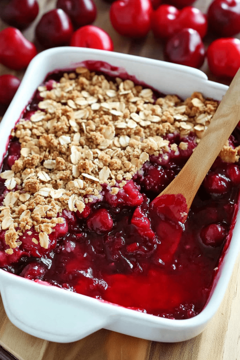 Cherry Crisp