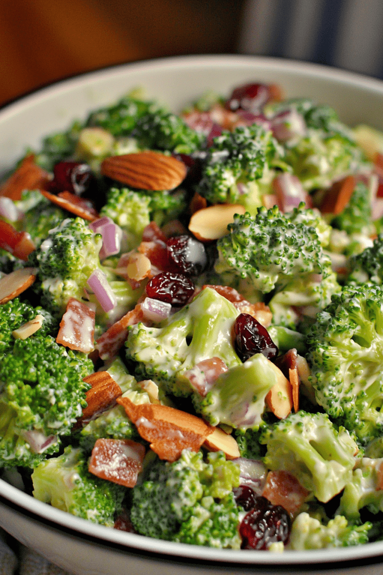 The Best Broccoli Salad