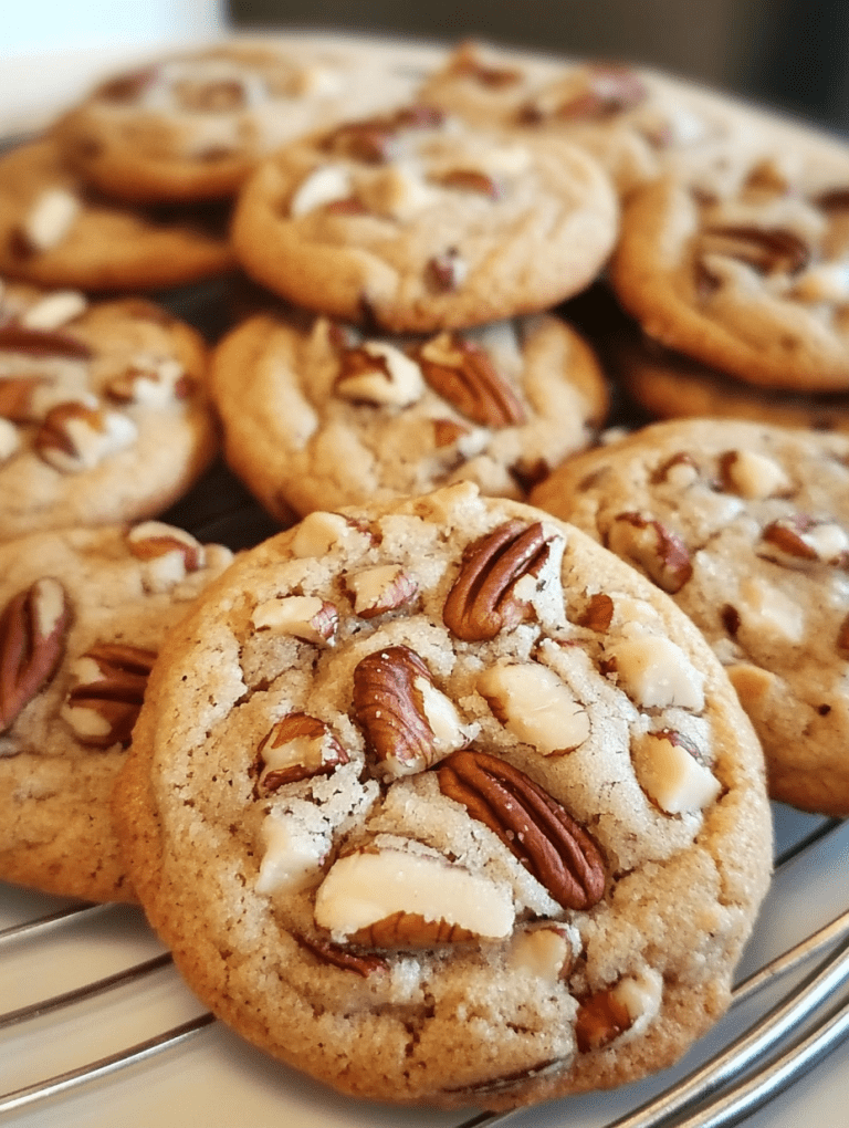 Butter Pecan Cookies