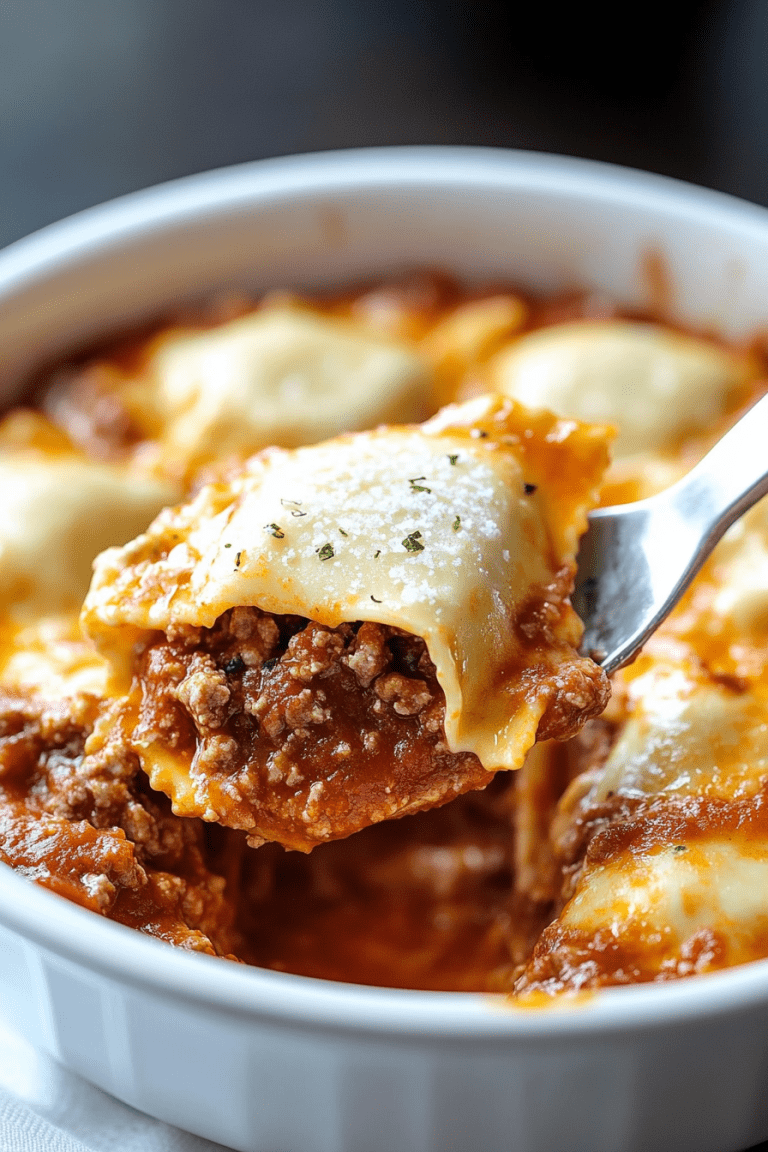 Ravioli Casserole
