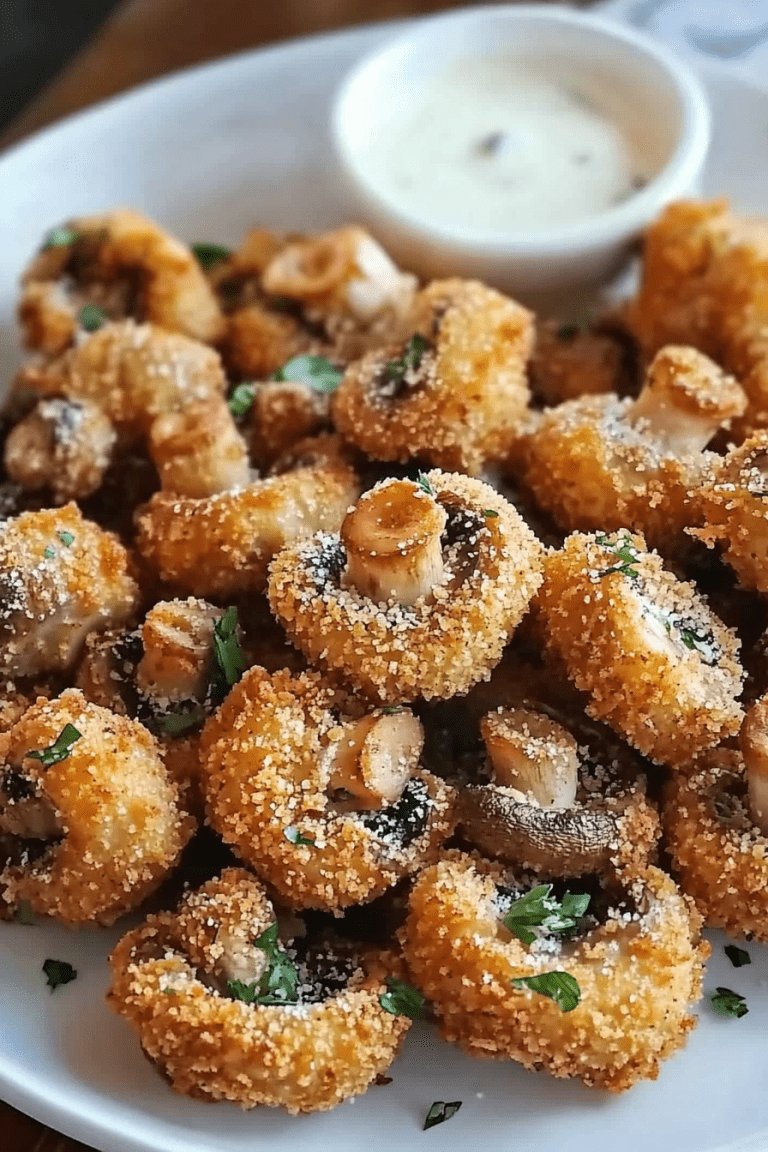 Crispy Fried Mushrooms