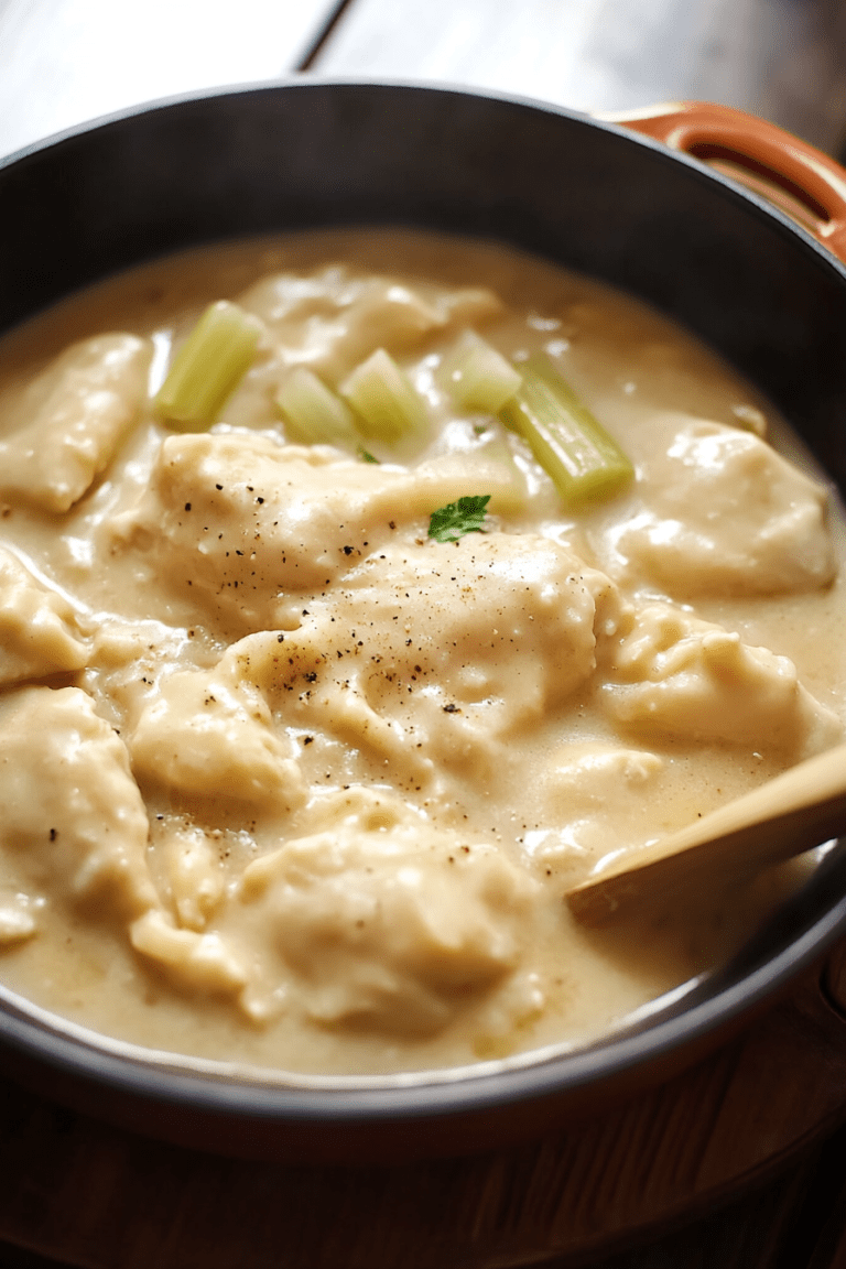 Copycat Cracker Barrel Chicken and Dumplings