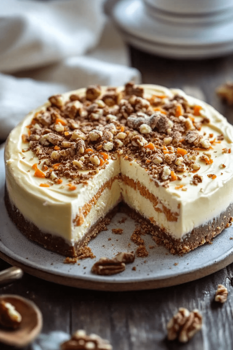 Carrot Cake Cheesecake
