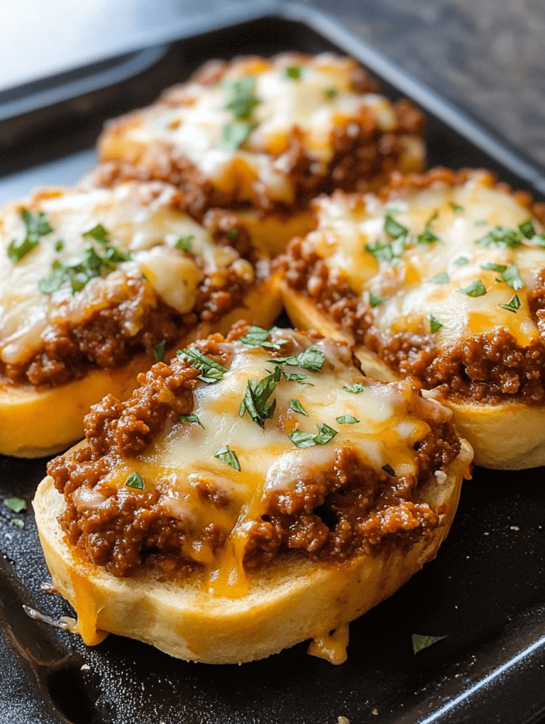 Texas Toast Sloppy