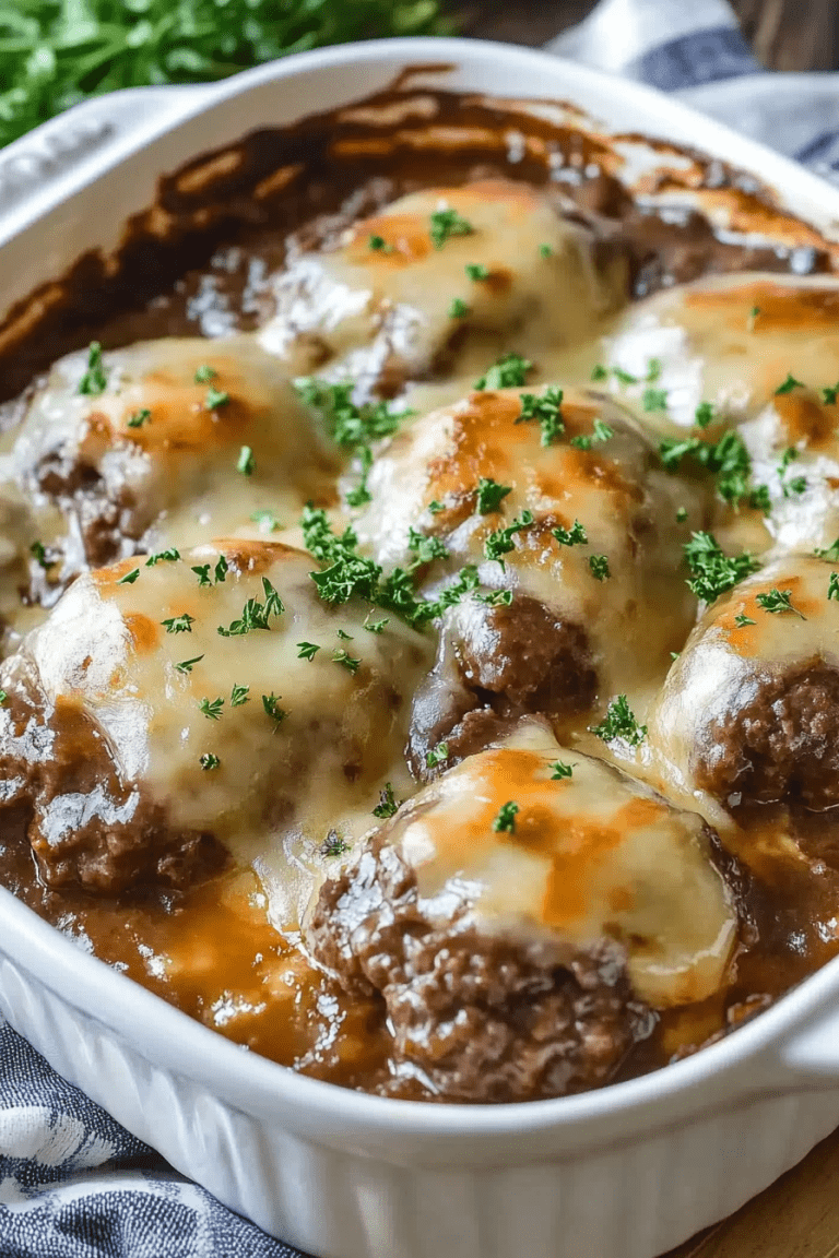 Amish Hamburger Steak Bake