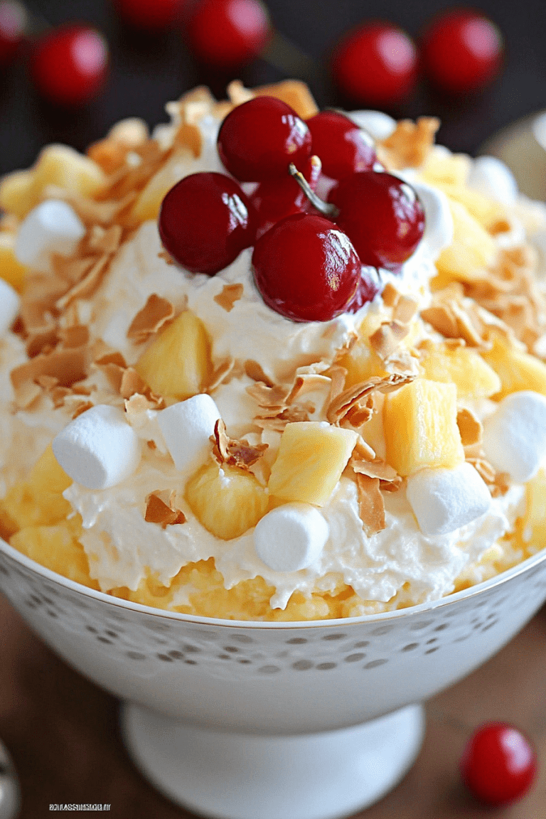 Hawaiian Pineapple Coconut Fluff