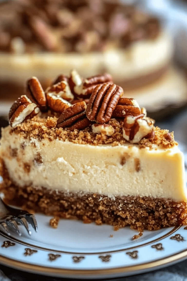 Pecan Cheesecake