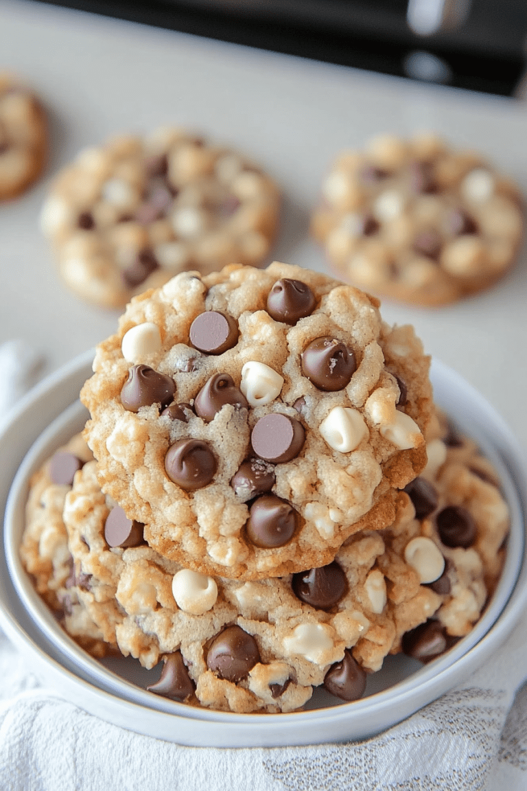 Rice Krispie Chocolate Chip Cookies