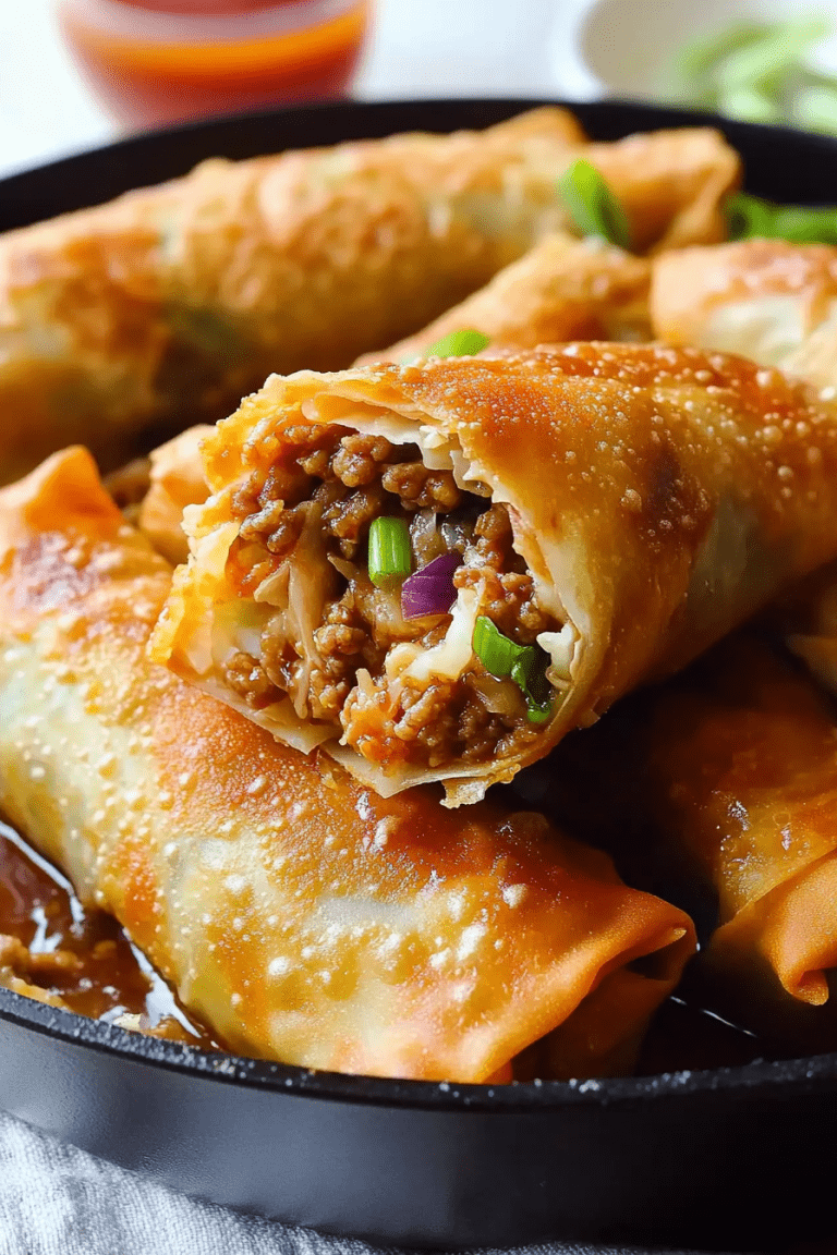 Homemade Egg Rolls