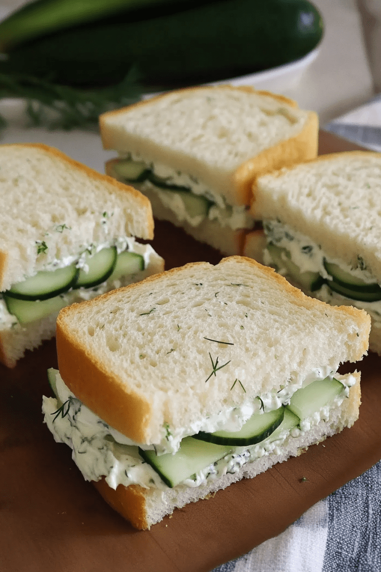Cucumber Sandwich Recipe