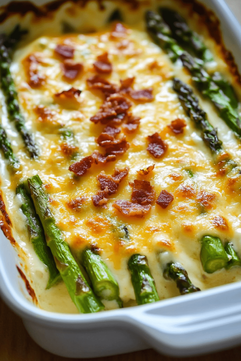 Cheesy Asparagus Casserole