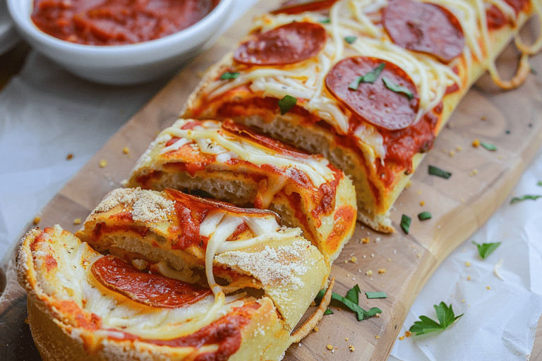Pepperoni Pizza Bread